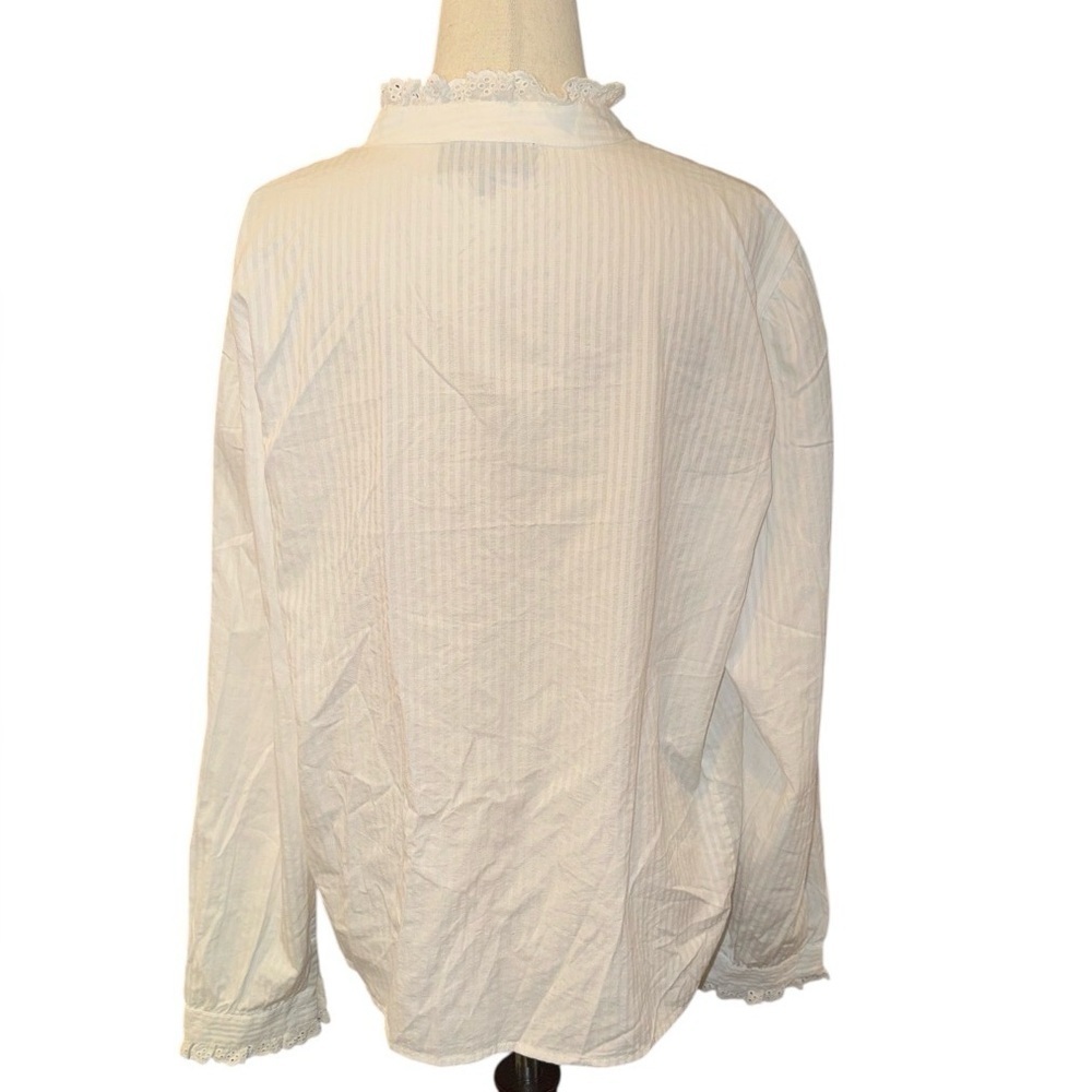 Nili Lotan White Button Down Thea Shirt - Picture 5 of 7